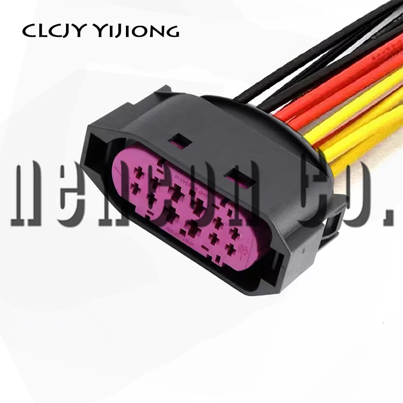 12 Pin Xenon Headlight Connector Lane Support LCA Socket Wire Harness Plug 1J0941165 1J0 941 165 969340 969708