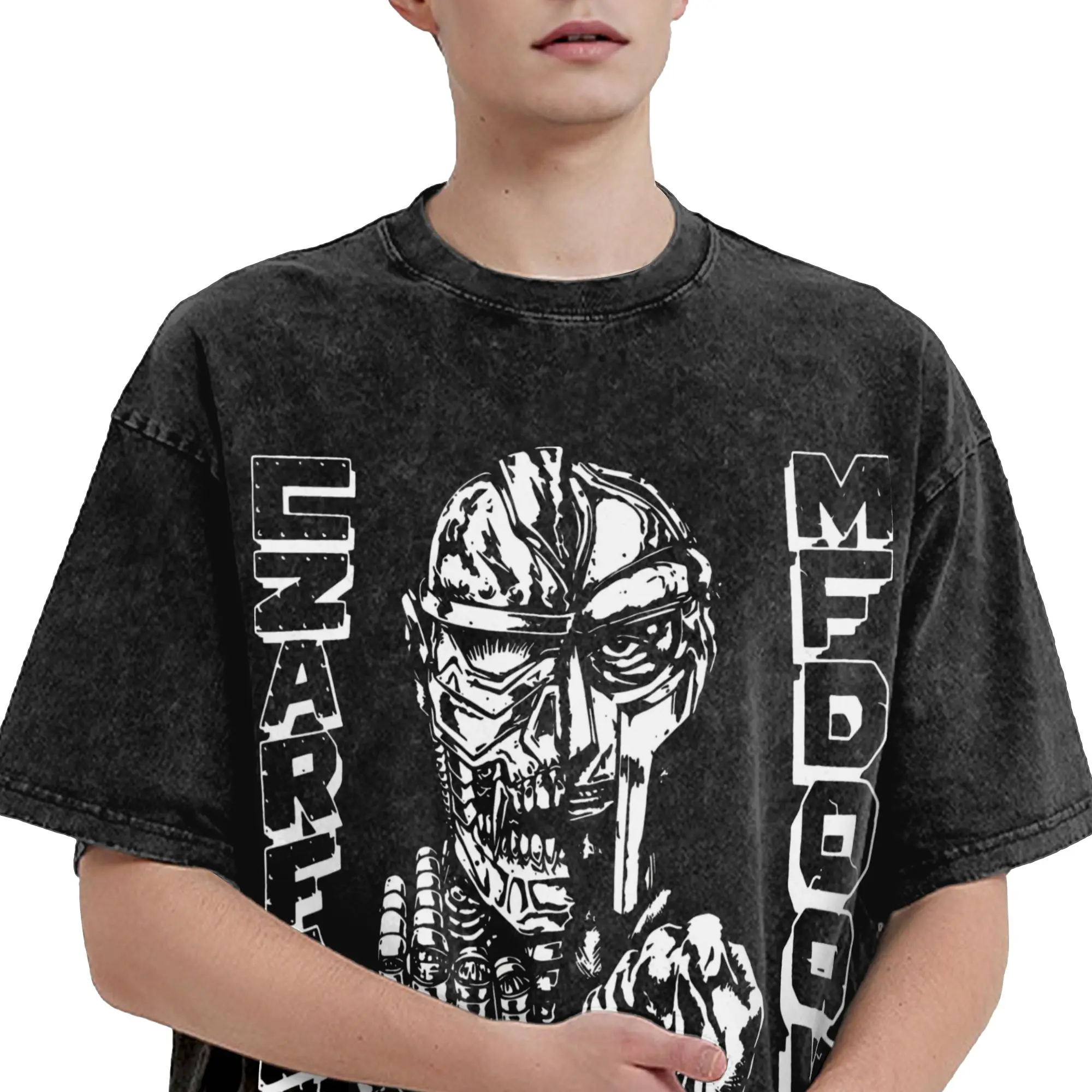 Summer Czarface  Washed Shirts Outfit Oversize T-Shirts  for Men Women Tees
