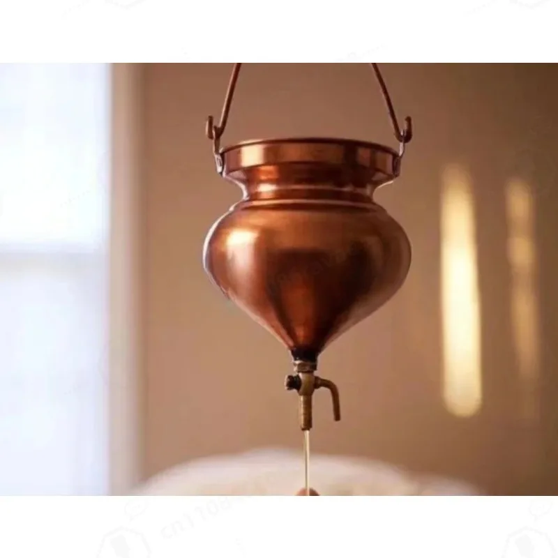 1 liter Pure Copper Oil Drip Device Oil Therapy Oil Drip Can Be Determined Guidance  Device SPA Therapy Drip
