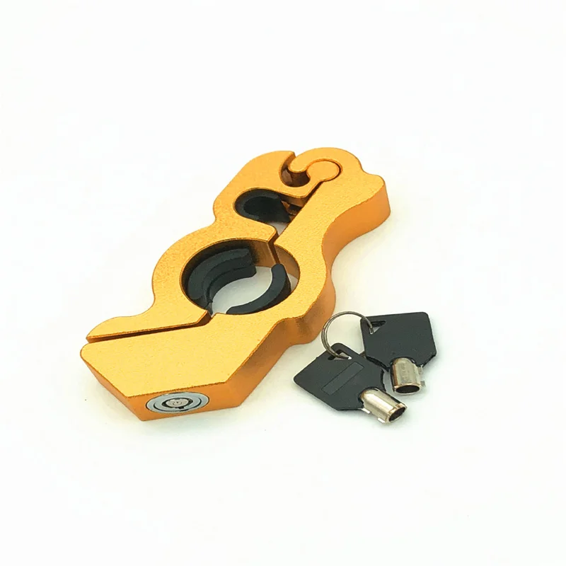 

Замки с ручкой для мотоцикла, замок для трубки, подходит для скутера, квадроцикла, грязи, уличных велосипедов, противоугонные аксессуары, поставки