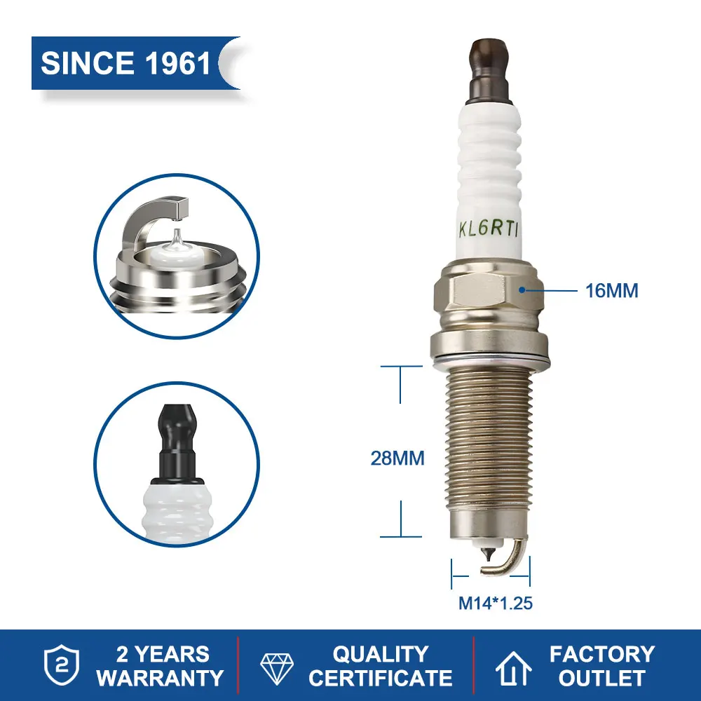 China Original Iridium Spark Plug Torch KL6RTI Replace for Candle