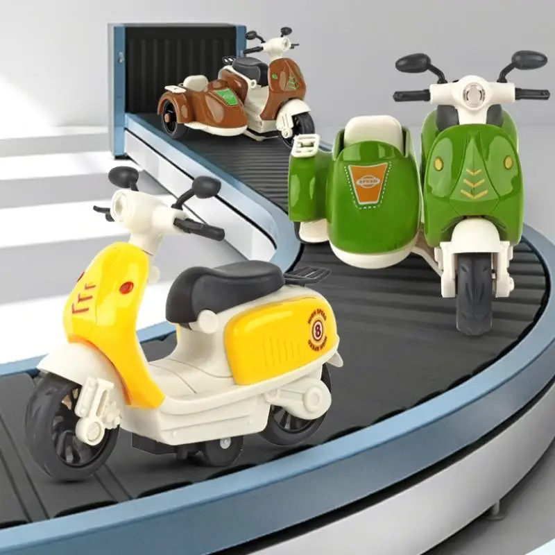 Children'S Inertial Motorcycle Toy Simulation Drop-Resistant Motorcycle Model Funny Birthday Gifts