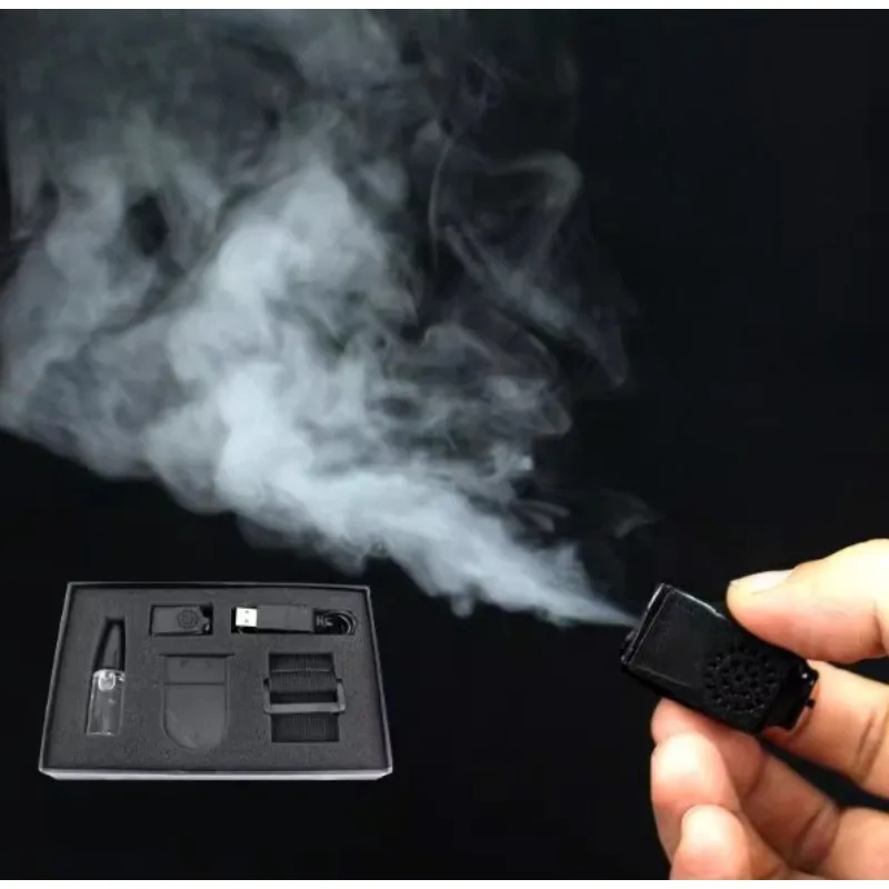 Portable Mini Smoke Machine High Density Smoke Close-Up & Stage Magic Effects Professional Magician Tricks Magia Toys Classic