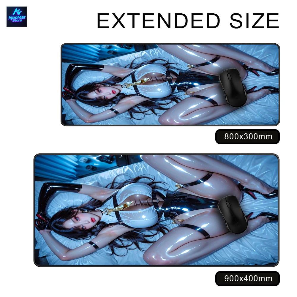허벅지 패드 가슴 마우스 패드 섹시 컴퓨터 패드 섹시 마우스패드 헨타이 큰 가슴 마우스 매트 XXL 유혹적인 책상 액세서리 1000x500