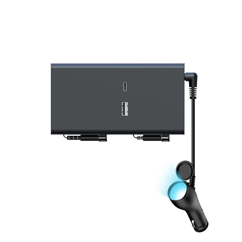 Multifunctional Car Phone Charger Car Rear Seats Retractable Quick USB Charger for iPhone Xiaomi Huawei
