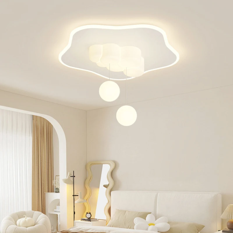 

Cloud Lamp Children's Room Ceiling Light LED Bubble Ball Cloud Light Modern Warm Nursery Baby Room Boy Girl Bedroom Ceiling Lamp