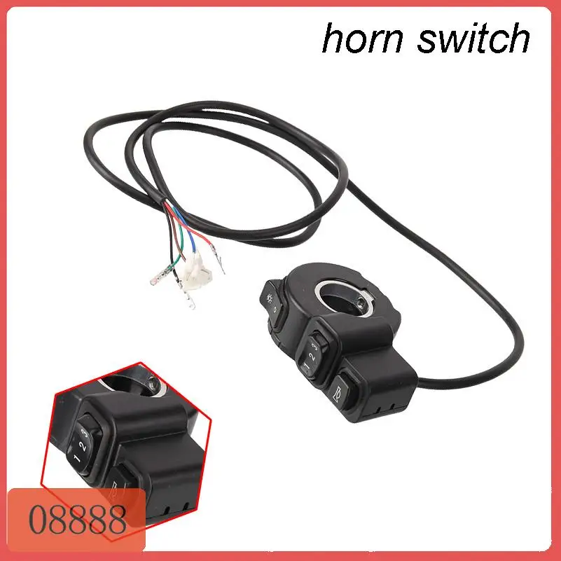 

Переключатель указателей поворота для электросамоката DK226/DK336, кнопка управления светом и звуковым сигналом для электровелосипеда, управление указателями поворота.