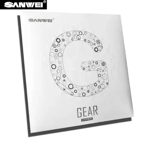 SANWEI Gear Hyper Goma para tenis de mesa