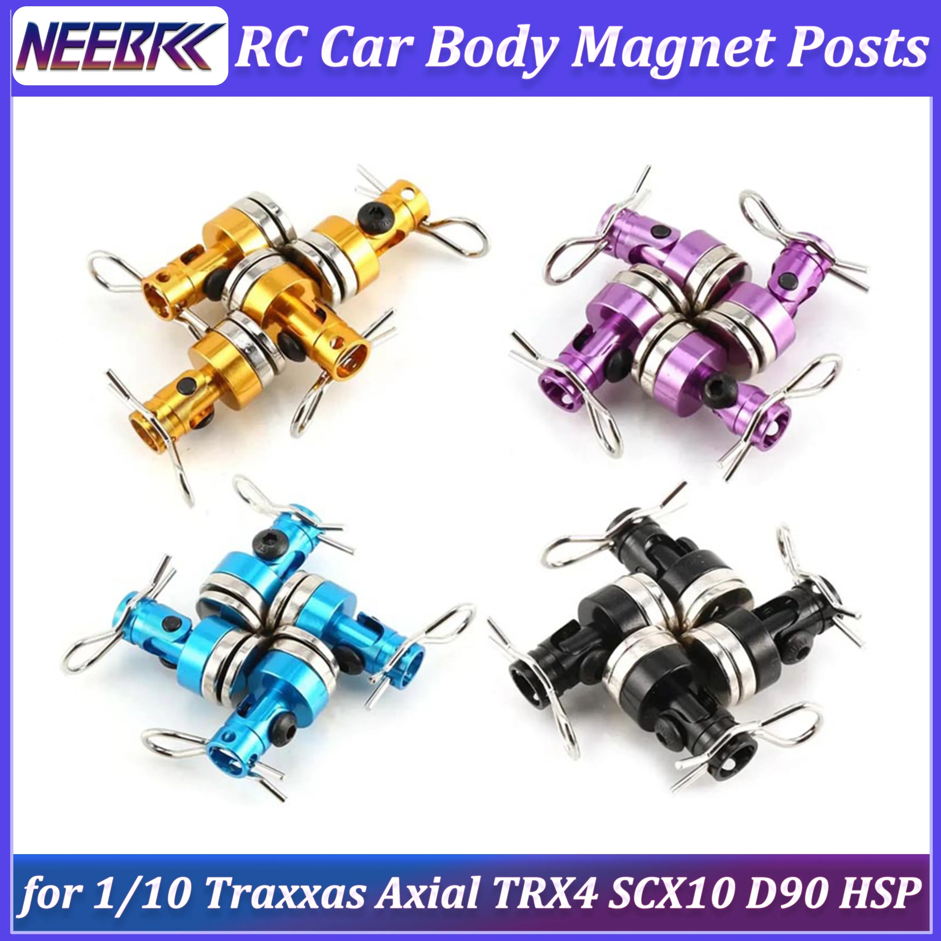4PCS Rc Car Body Po…