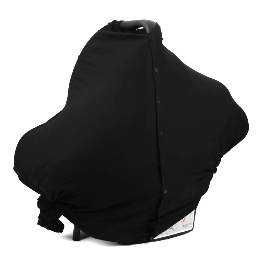 Stylish Comfortable Maternal Nursing Covers Soft Button Nursing Scarf Stroller Blanket Adjustable Breastfeeding Blanket Outdoor