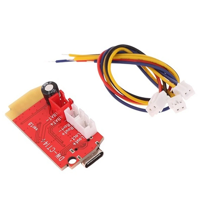 Super Sale CT14 TYPE-C 4.2 Stereo Bluetooth Power Amplifier Board 5VF 5W+5W Mini with Charging Port for Refitting Idle Sound Box