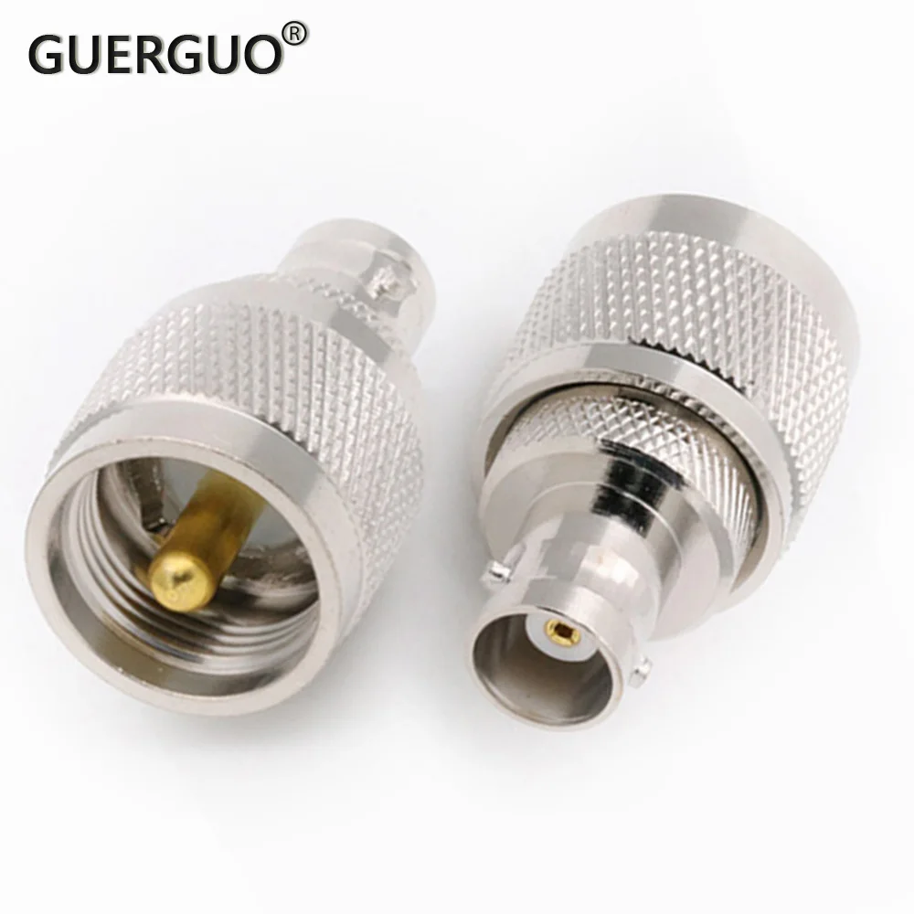 

1PC Connector UHF SO239 Female PL259 Male to BNC Male Female RF Coaxial Coax Connector Adapter Test Converter