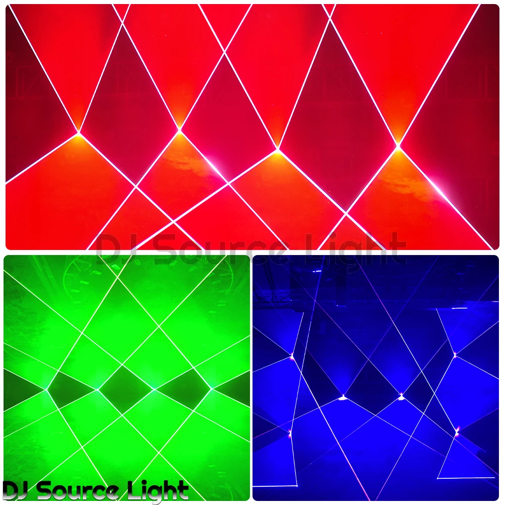 40Kpps 20W Laser Light With ILDA RJ45 RGB Animation DMX Stage Scanner Projector Light Beam Pattern DJ Disco Nightclub Stgae lamp