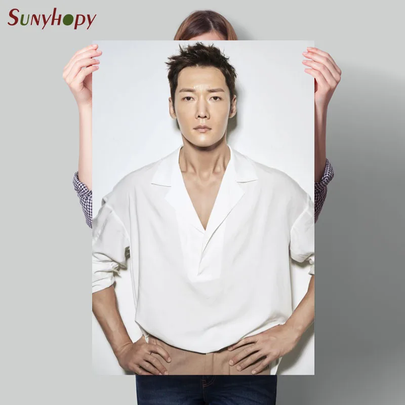 Poster Custom Choi Jin Hyuk Actor Canvas Poster Art Home Decoration Cloth Fabric Wall Poster Print 30X45cm 40X60cm