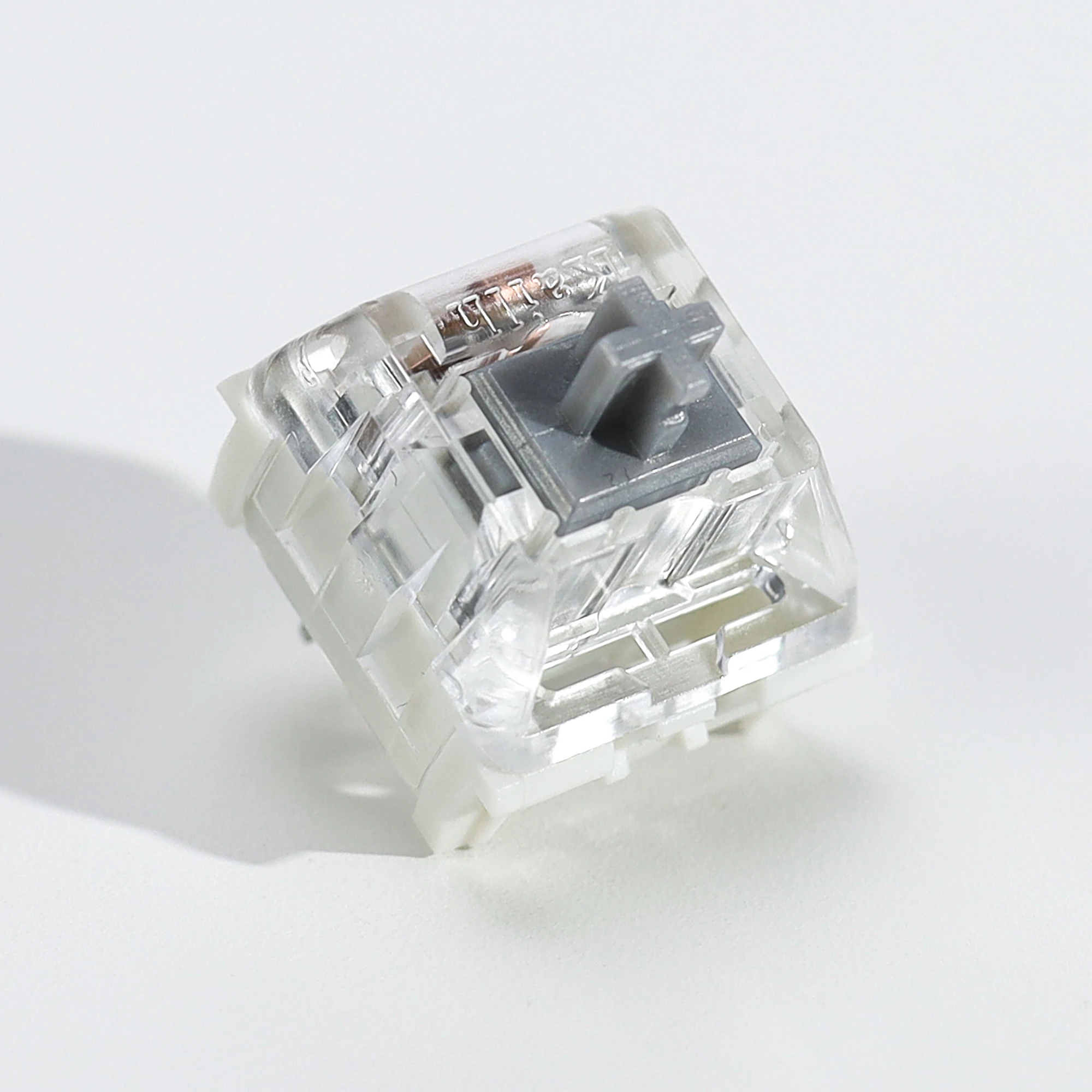 Kailh Speed Silver Switch Mechanische Tastaturschalter, cremig, linear, 3-polig, 40gf, vorgeschmiert, für 60 Gaming-Tastatur-Kit-Schalter – Detail 6