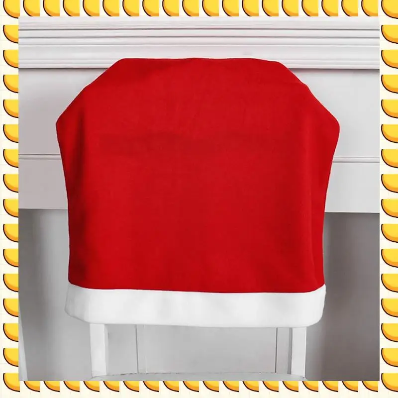 

BAAU шляпа Санта-Клауса, чехол на стул, рождественское украшение стола, шляпа Санта-Клауса, украшение дома, рождественские подарки