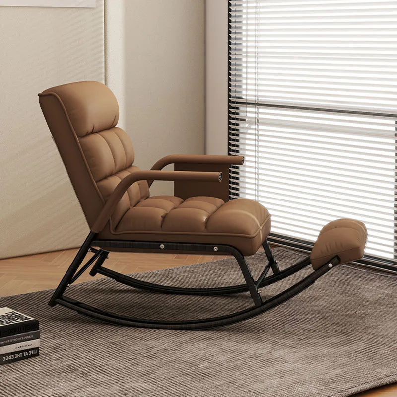 Arm Rocking Relax Chaise Lounge Luxury Rest Modern Office Armchair Backrest Person Sillas Mecedoras Living Room Sets Furniture