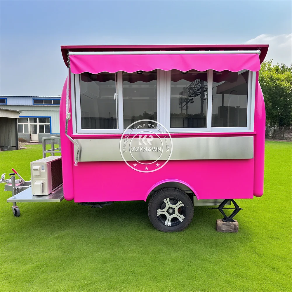 

Mobile Foodtruck Catering Trailer Fully Equipped Small Mobile Pizza Coffee Taco Ice Cream Fast Food Truck For Sale In Germany