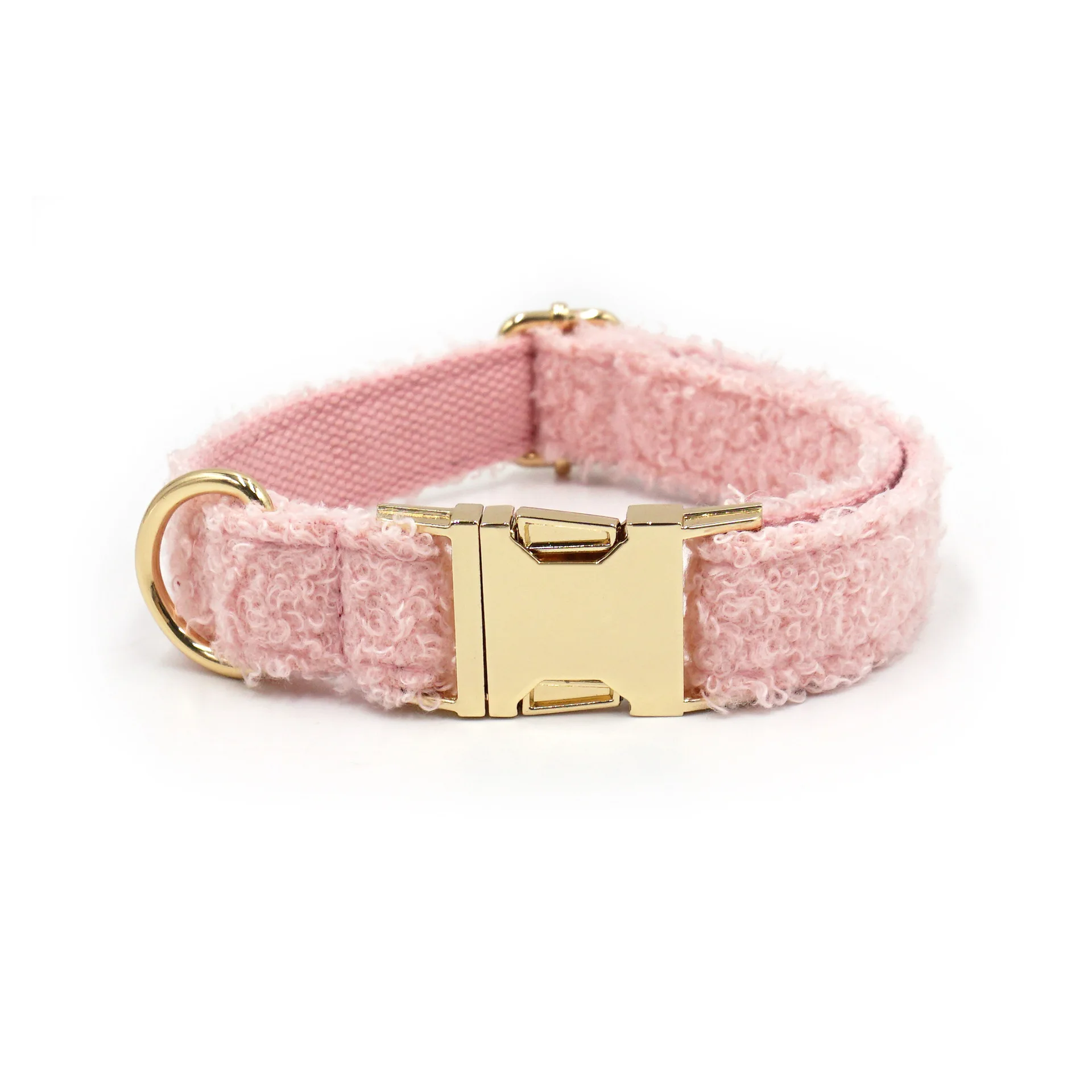 부드러운 양털 테디 베어 개 목걸이 - 작은 개를 위한 아늑하고 조절 가능한 애완동물 목걸이, 귀엽고 편안한