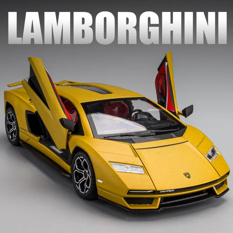 Countach LPI 800-4 Supercar Simulation 1/24 Lambo Modell Legierung Druckguss Spielzeug Fahrzeug Junge Geburtstag Geschenk Sammlung Wohnkultur