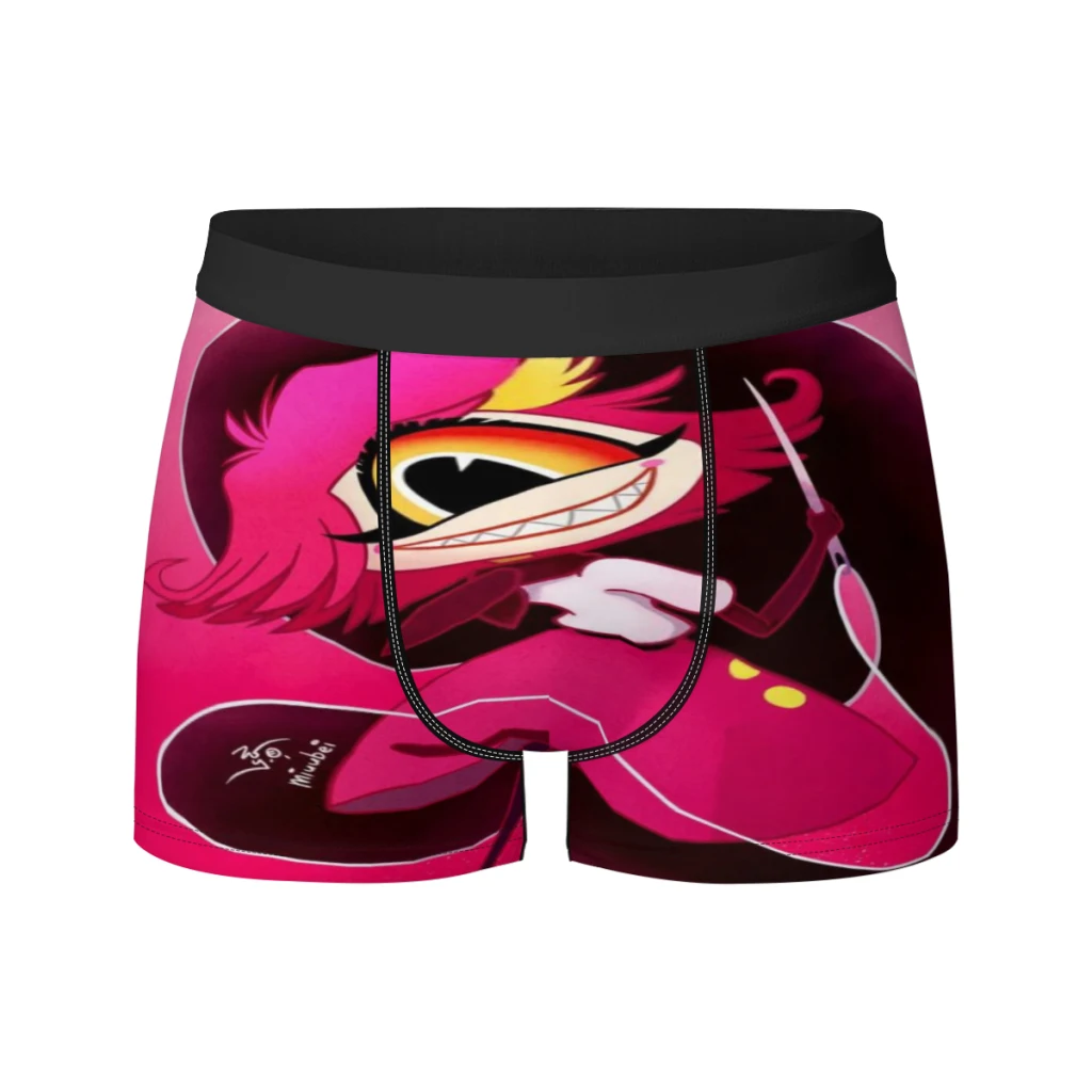 

Hazbin-Hotel Milk Silk Man Underwear Boxer Men Underpants Men's Panties Boxers Shorts