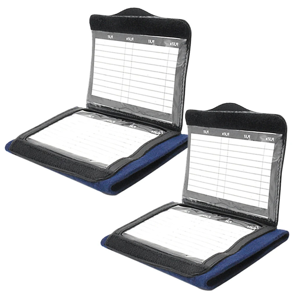 

2Pcs Sports Wristband for Football Rugged Polyester Card Holder Arm Band Youth Coaching Training Equipment