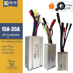 JN Controller 15A 17A 22A 25A 30A 35A Ebike sistema di controllo a onda sinusoidale utilizzare per Kit di conversione motore per bicicletta elettrica 250-3000W