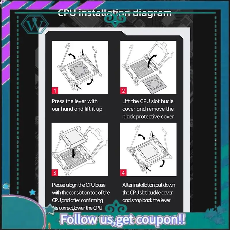 A75Q-X99E Motherboard Dual Channel Supports 4XDDR4 RECC RAM PCIE X16 Nvme Gigabit LAN Card Computer Desktop Motherboard