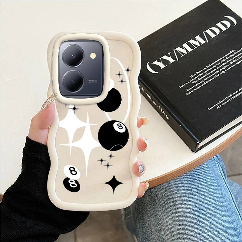 حافظة لهاتف VIVO V25 V27 V27e V29 V29e V30 V30e Y03 Y17 Y17S Y22s Y28 Y29 Y36 Y39 Y400 Y78 غطاء معكرون ناعم