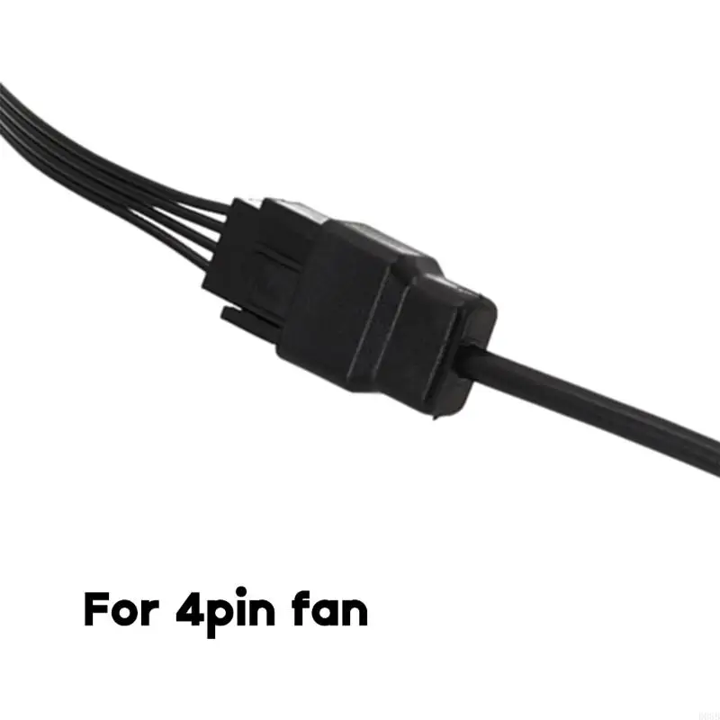 D08B 5V 4Pin Laptop Fan Power Cable USB to 4Pin PC Fan Cable USB to Computer CPU PWM