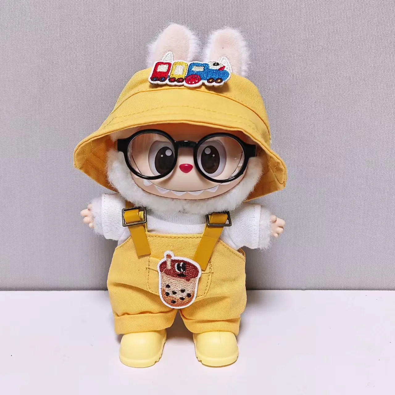 

Для высококачественной кукольной одежды Labubu Selects, комбинезонов с желтым чаем с молоком, комплектов шапок, обуви и универсальной одежды Labubu