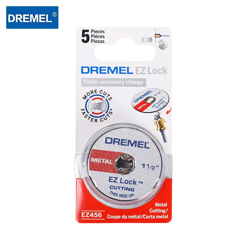 Dremel EZ Lock Accessories Thin Angle Grinder Cut-off Wheels for Wood Mental Glass Marbre Plastic Grinding Cutting Rotary Tool