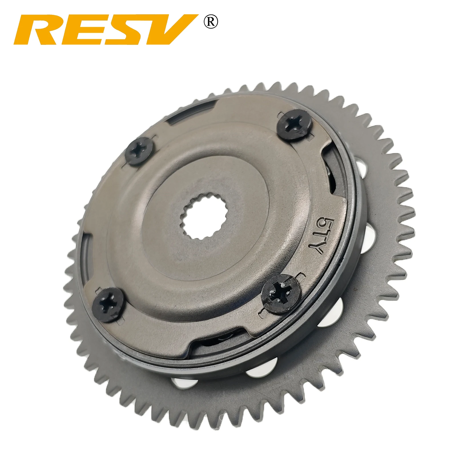 RESV Starter Clutch Assy for Yamaha Bws125 Zuma125 YW125 NXC125 Cygnus-X BWS Zuma YW 125cc 5TY-E5570-01 5S9-E5524-00