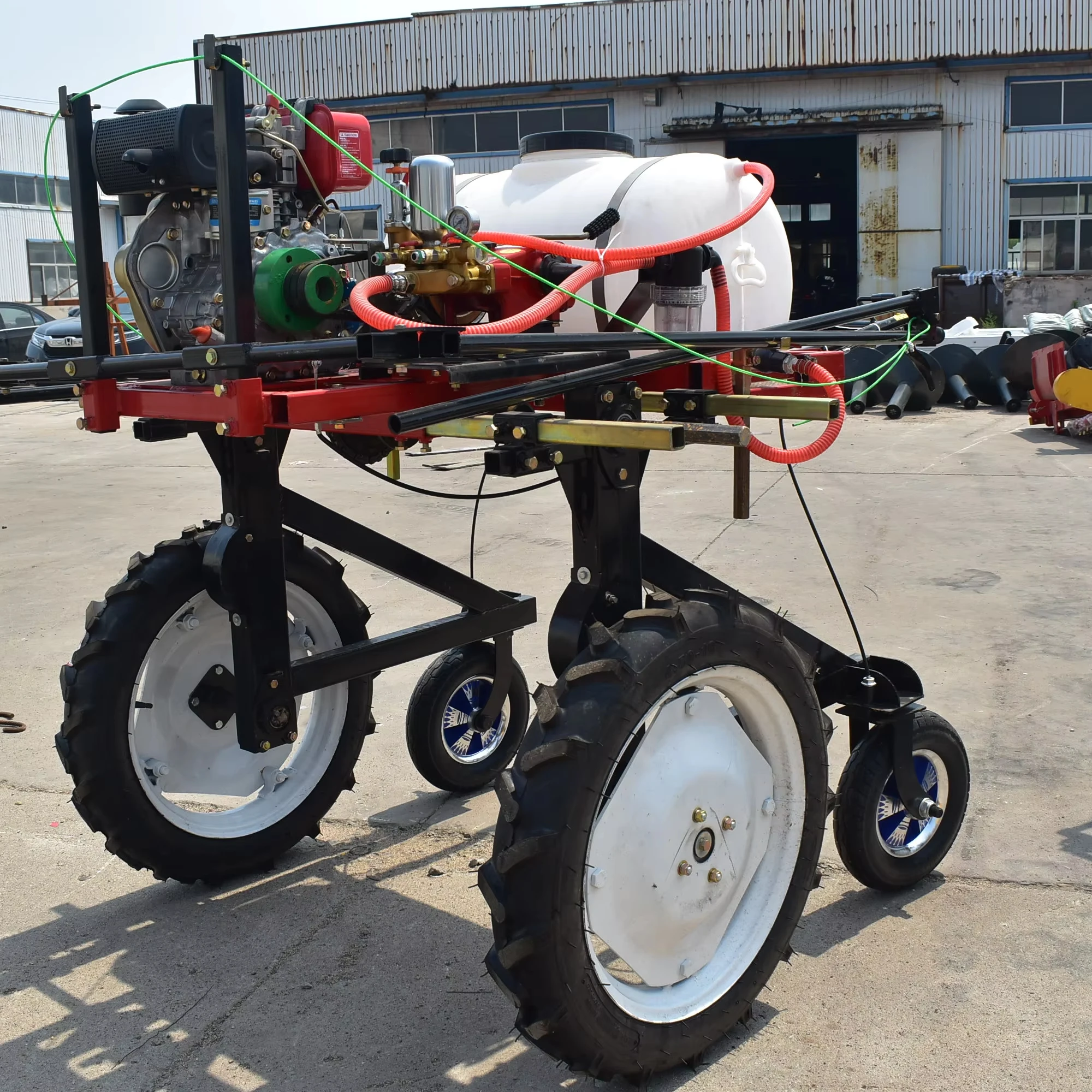 Factory Direct Sale Of Brand-new Agricultural Hand-pushed Self-propelled Farmland Sprayer, Adjustable And Detachable Sprayer