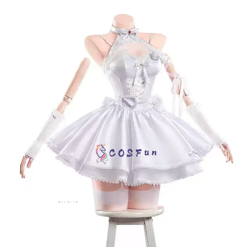 

Game NIKKE Alice Cosplay Costume Women Lolita Dress Halloween Carnival Uniform Anime Clothing Party Suit COSFun