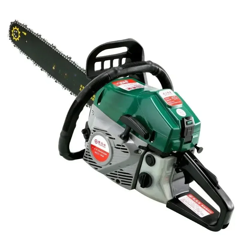 Untuk gergaji bensin berdaya tinggi 9900w, gergaji penebangan bensin, alat gergaji rantai impor