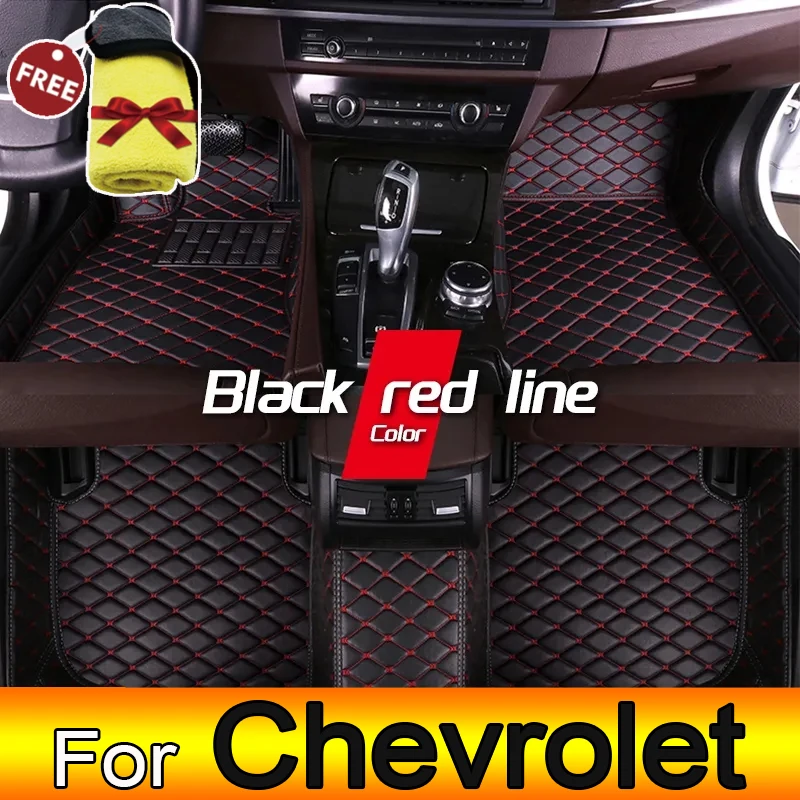 Car Floor Mats For Chevrolet Prisma Cruze Aveo Cavalier Malibu Epica Onix Trax Equinox Cavalier Tracker Celta Car Accessories