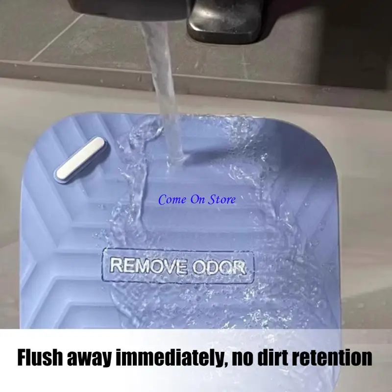 

M6CF Universal Silicone Drain Stopper Floor Drain Deodorant Pad Sealing Cap Sink Bathtub Hair Stopper For Odor Control