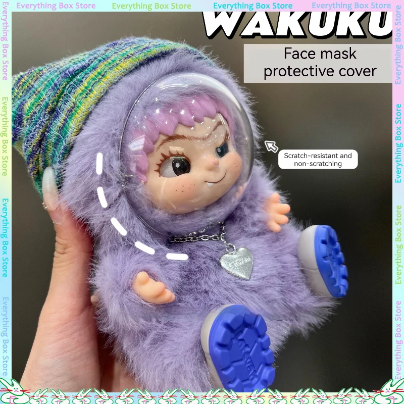 

7cm Diameter Acrylic Transparent Face Mask Protective Case Suitable For Wakuku V1 V2 Facial Scratch Resistant Protective