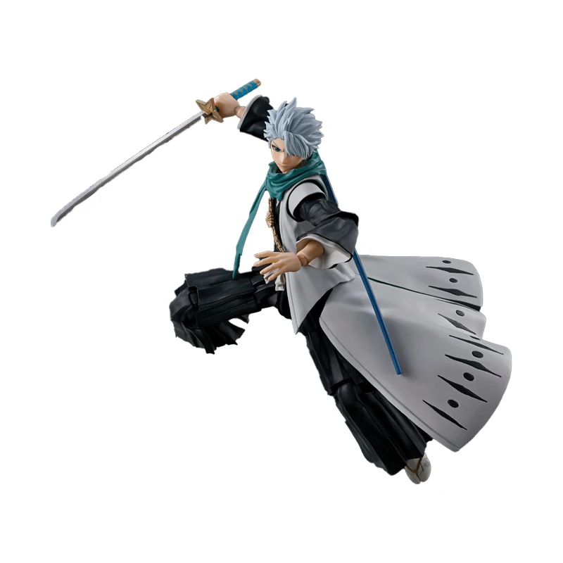 Bandai SHF Shinigami/Realm /BLEACH Series Hitsugaya Winter Shiro สามารถสัมผัสมือถือเดสก์ท็อปสําหรับชาย