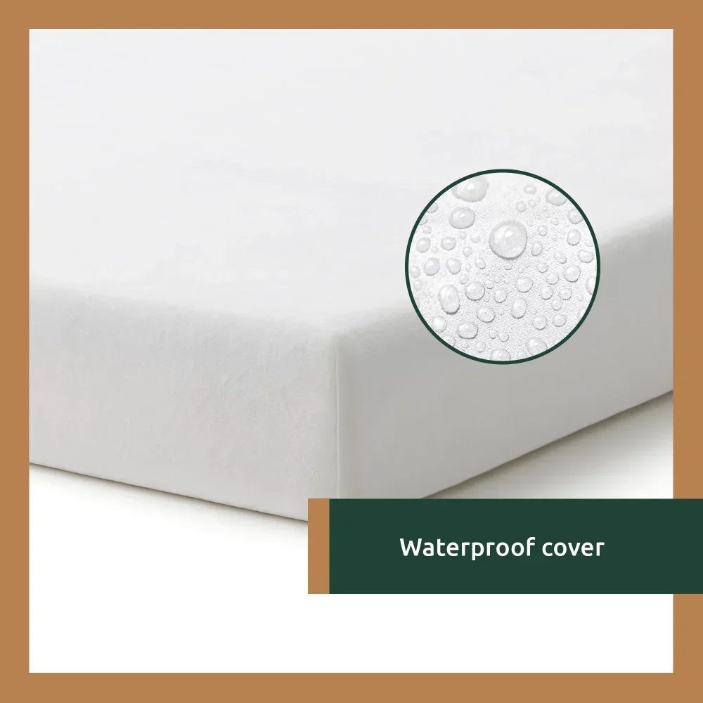 6 "Waterdichte Gel Traagschuim Kindermatras, Tweeling