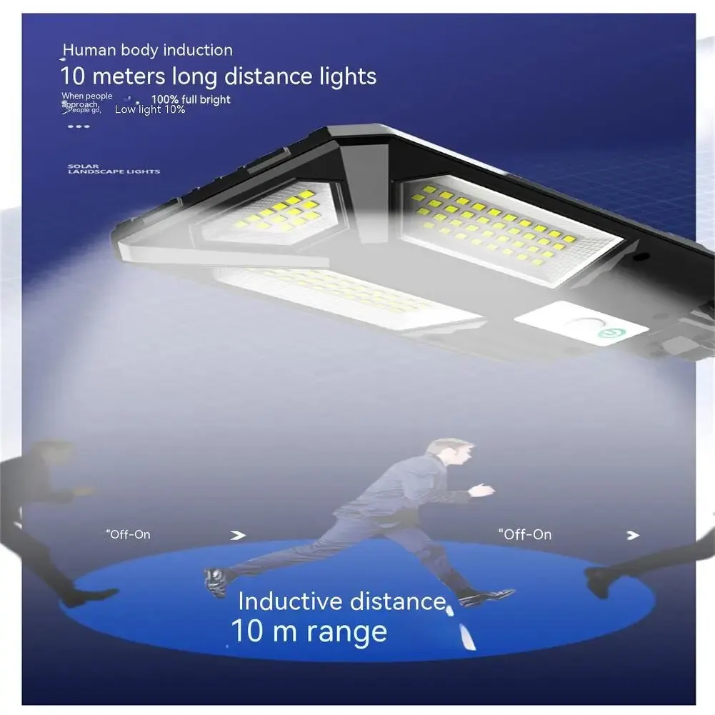 4.1w Wall-mounted Led Solar Street Light Waterproof High Brightness Motion Sensor Remote Control Wall Lamp