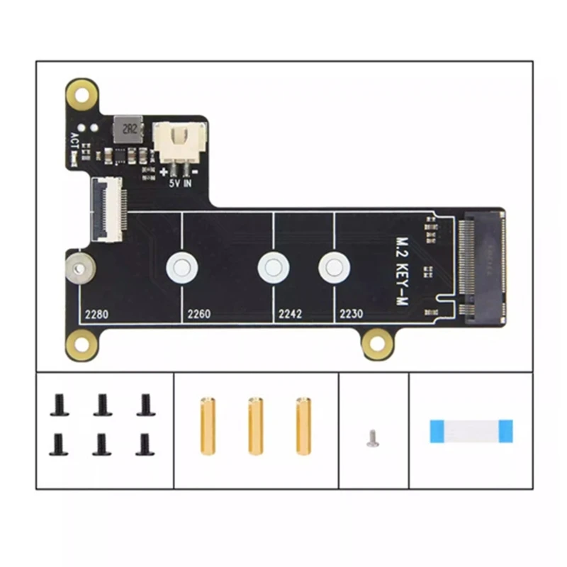 Expand Storage X1001 PCIe 2 NVMe SSD Extension Module Board Perfect for Enthusiasts Users Expand Storage, QXNF