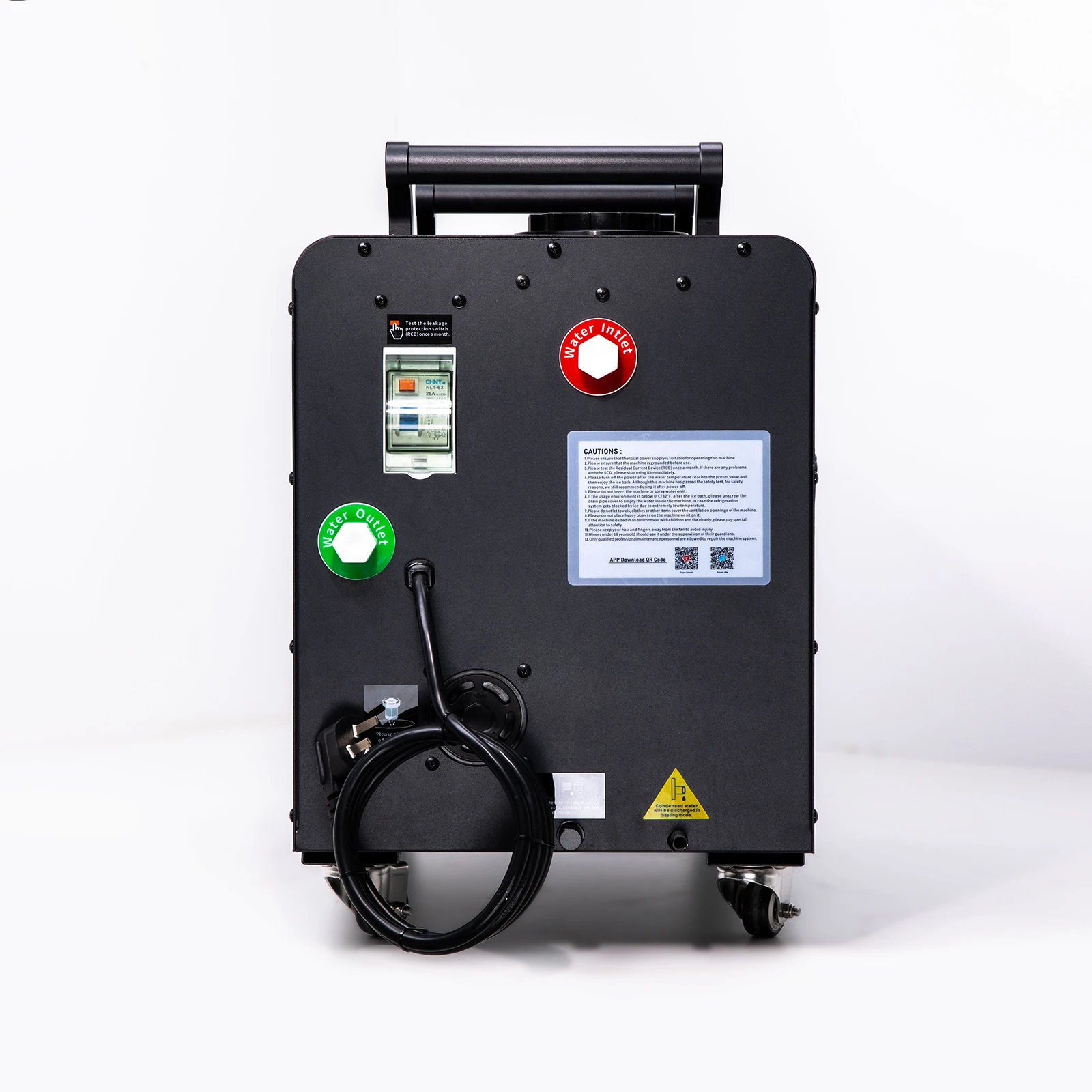 

Water-Cooled Ice Bath Chiller Compressor R410A Core Components Ice Bath Water Chiller Pump