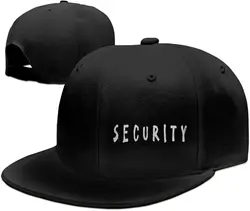 Security Snapback Hats for Men Baseball Cap Adjustable Flat Bill Trucker Dad Gift,Husband,Boy Friend,Brother