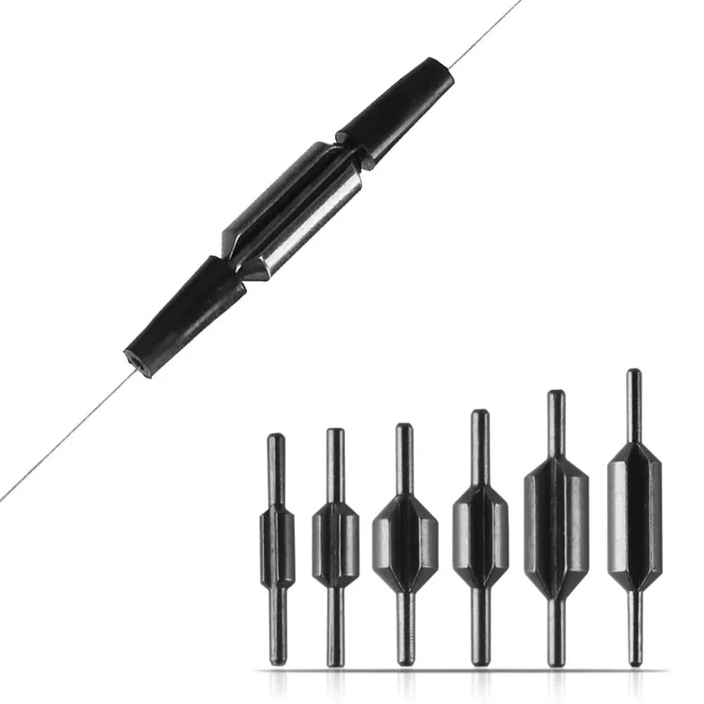5 pçs jangada peso de pesca chumbo chumbada equipamento de pesca divisão chumbo tiro chumbada liga linha de pesca protetor acessório equipamentos