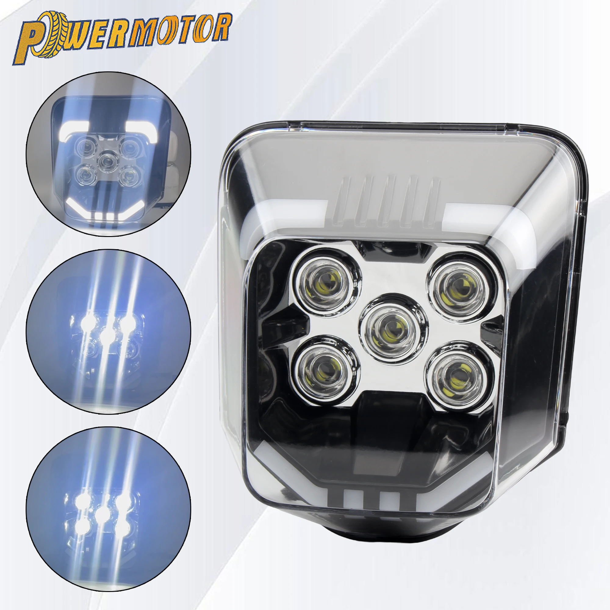 

Motorcycle Headlight LED Wick For Husqvarna TE TC FE FC 150 200 250 300 350 400 450 500 2012 to 2023 Enduro Motocross Modified