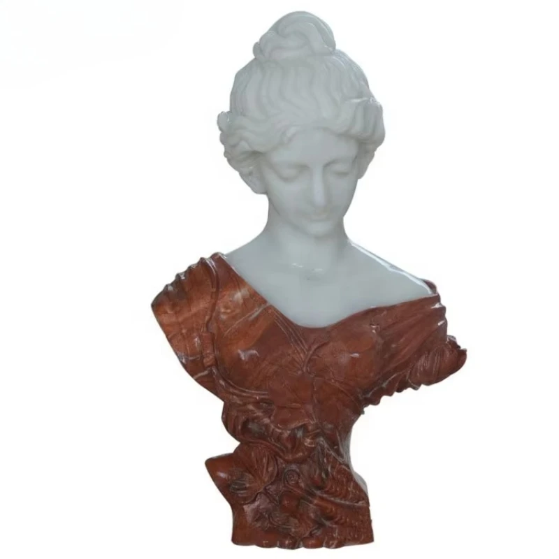 

New natural stone Western statue style Buddha relief marble sculpture