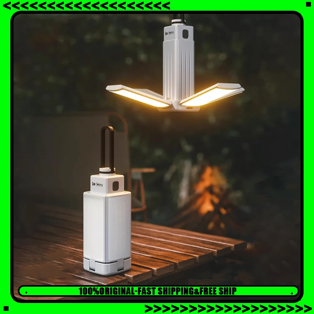 

LEM LE60 Pro светодиодная лампа для кемпинга USB перезаряжаемая лампа для кемпинга портативная непромокаемая уличная лампа 1000LM 4400 мАч фонарь