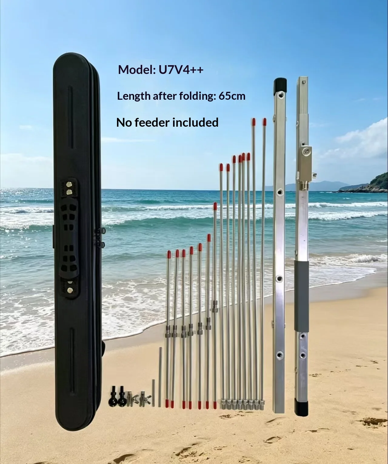 휴대용 야기 안테나 430/144MHz 듀얼 밴드 UHF 7EL VHF 4EL 분리 및 휴대 가능 아마추어 밴드 조절 가능
